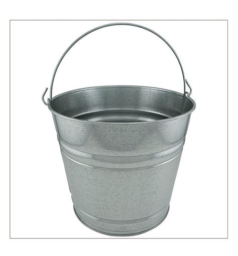 sheet metal bucket|tractor supply metal bucket.